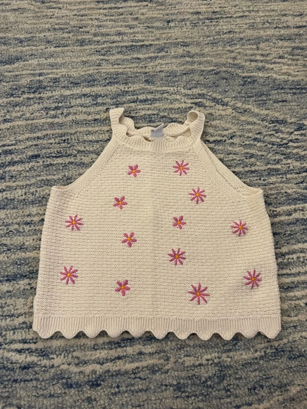 Old Navy Floral Knit Tank